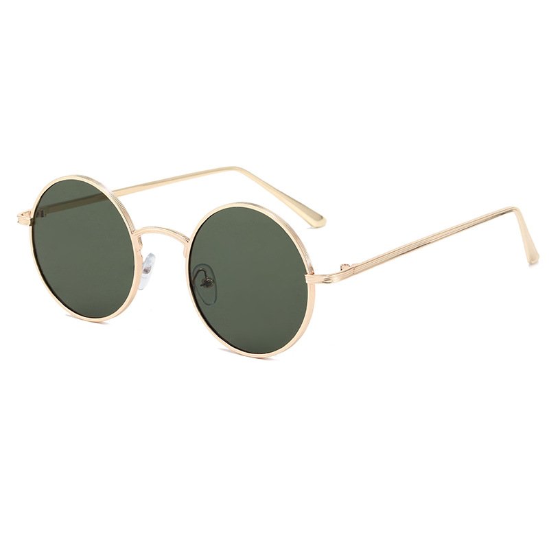 Prince Mirror Wu Yifan The Same Round Glasses Best Man Retro Sunglasses Men's Small Frame Sunglasses Women's Trendy Wholesale - Image 2