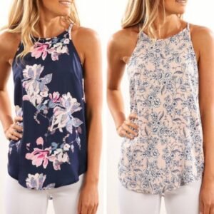 Sleeveless Floral Digital Print Camisole