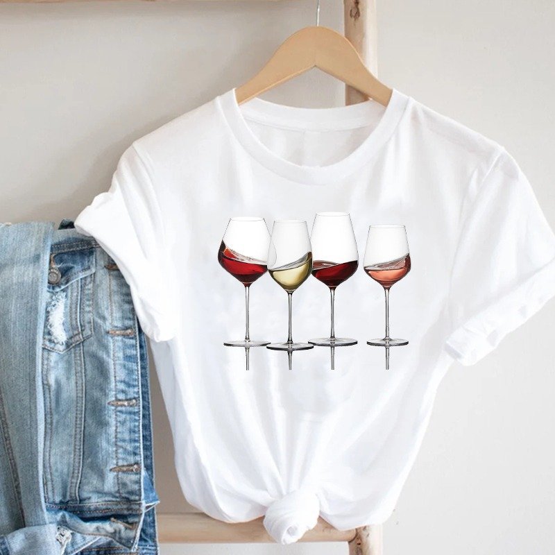 Women'S Short Sleeve T-Shirt With Butterfly Print - Image 11
