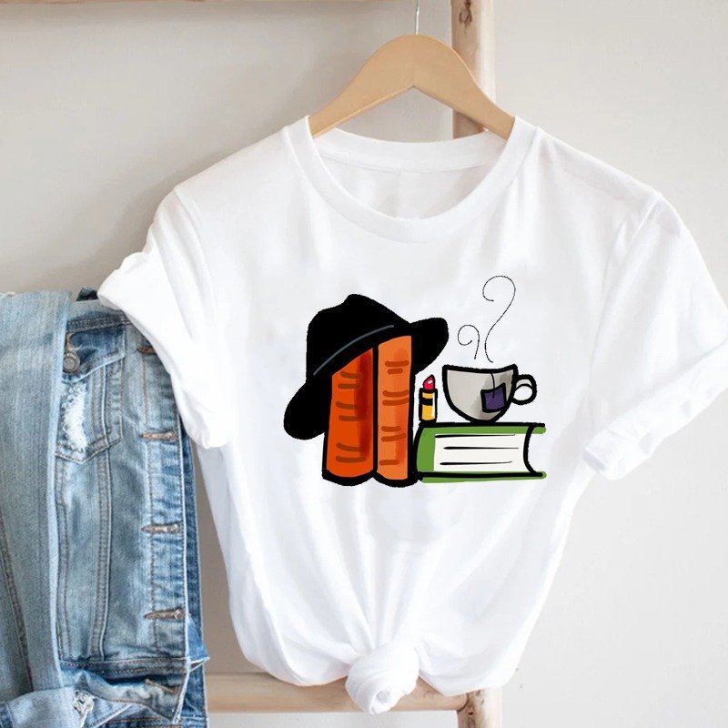 Women'S Short Sleeve T-Shirt With Butterfly Print - Image 8