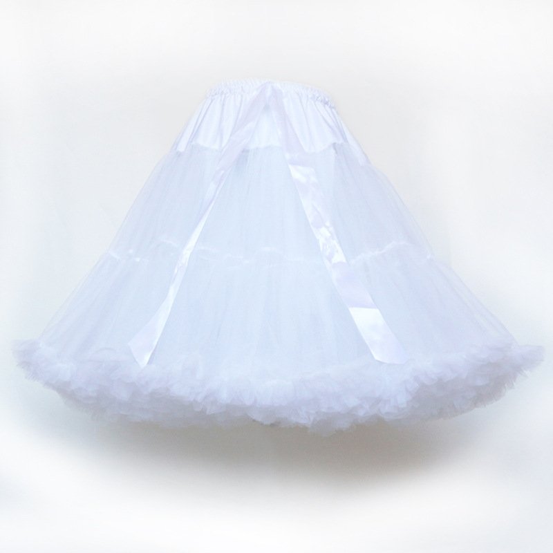 Adult Version Of Extra-long Pure Color Tutu Skirt - Image 2