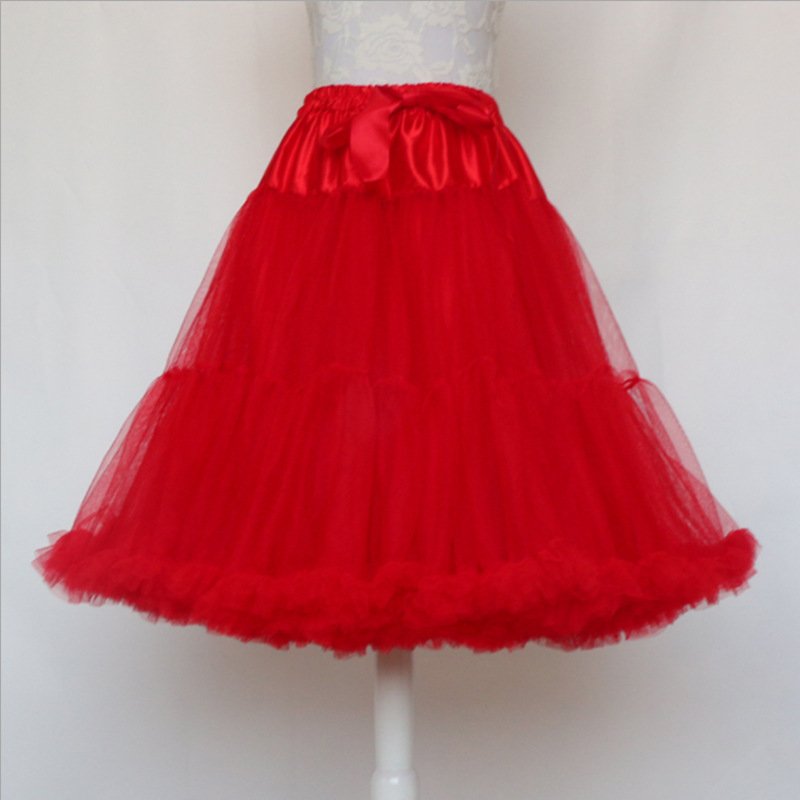 Adult Version Of Extra-long Pure Color Tutu Skirt - Image 5