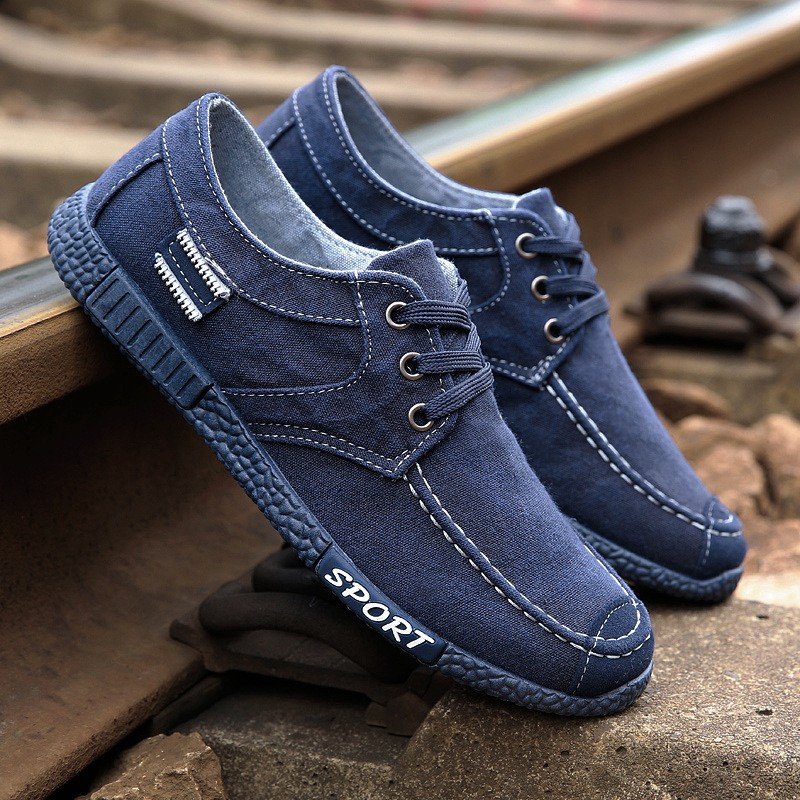 Men's Canvas Shoes Korean Trend Casual Shoes - Image 4
