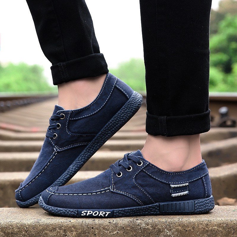Men's Canvas Shoes Korean Trend Casual Shoes - Image 6