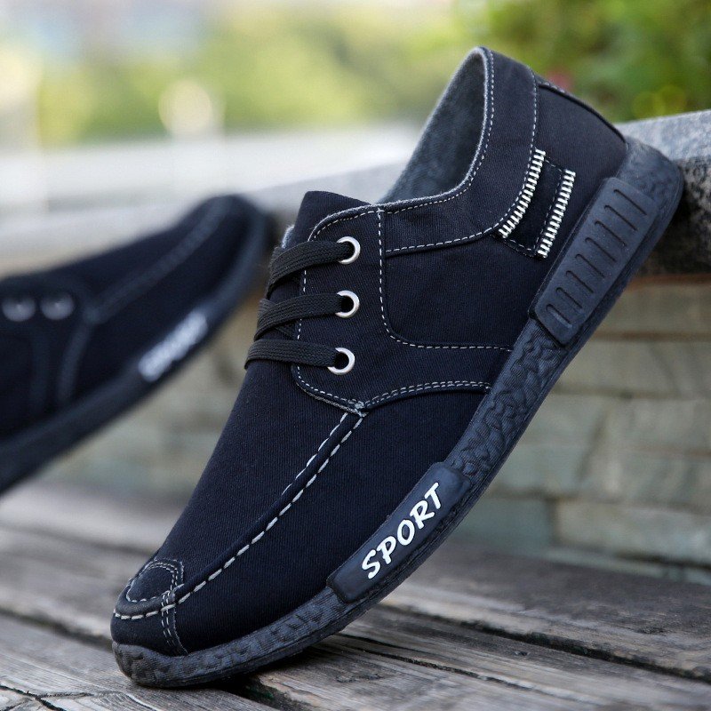 Men's Canvas Shoes Korean Trend Casual Shoes - Image 2
