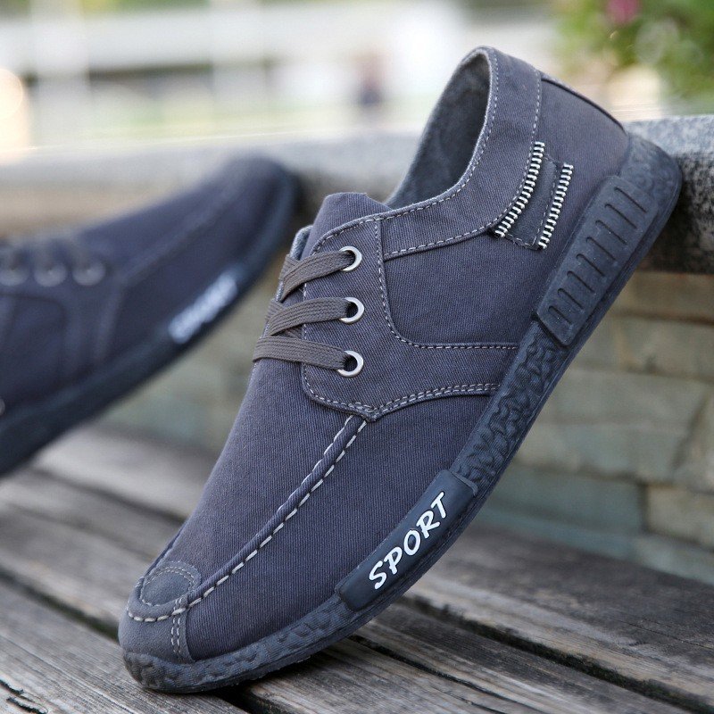 Men's Canvas Shoes Korean Trend Casual Shoes - Image 3