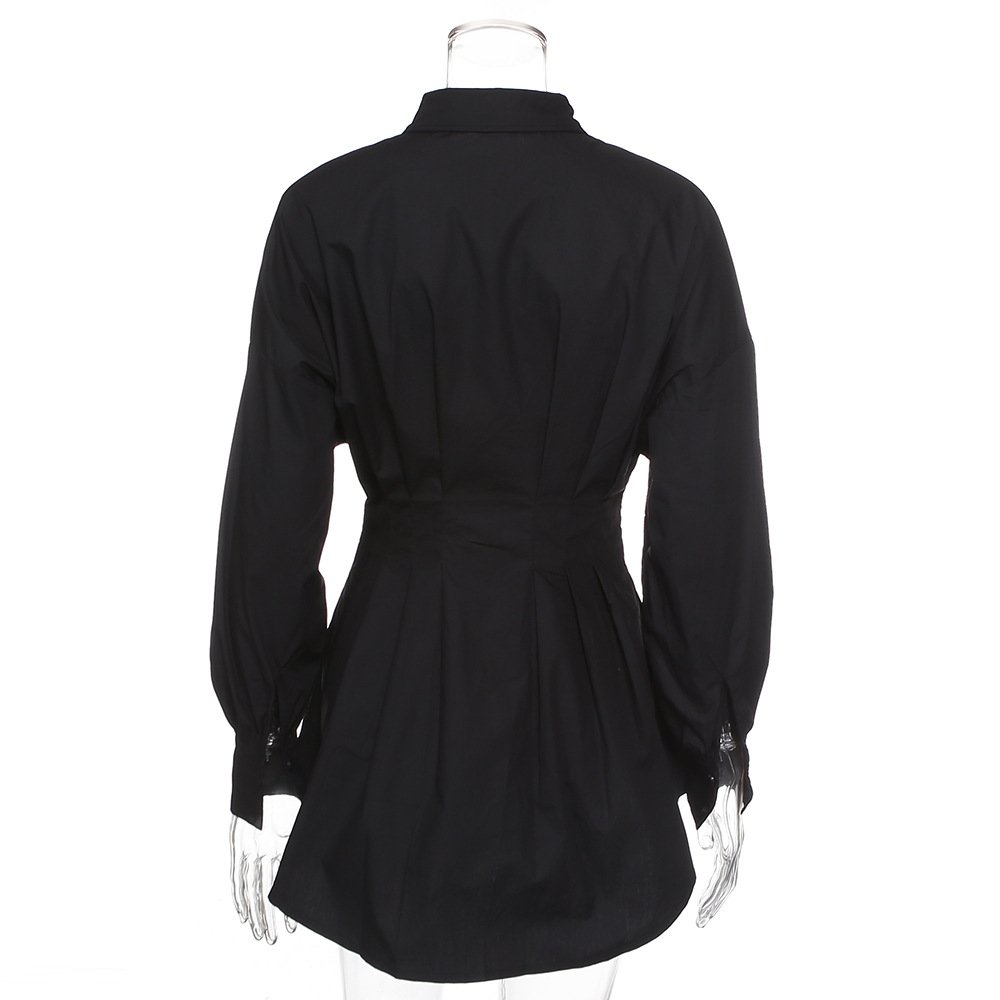 Women's Deep V Waist Dress - Image 6