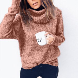Long Sleeve Turtleneck Pullover