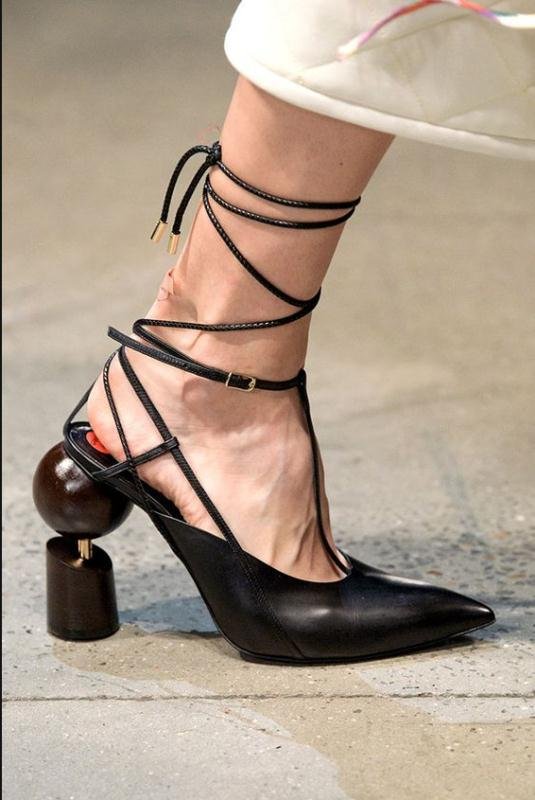 Stiletto Heel Toe Women's Shoes Hollow Sandals - Image 2
