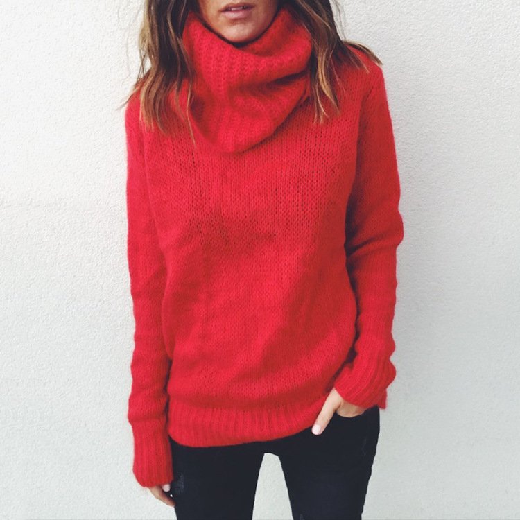 Long Sleeve Turtleneck Pullover - Image 18