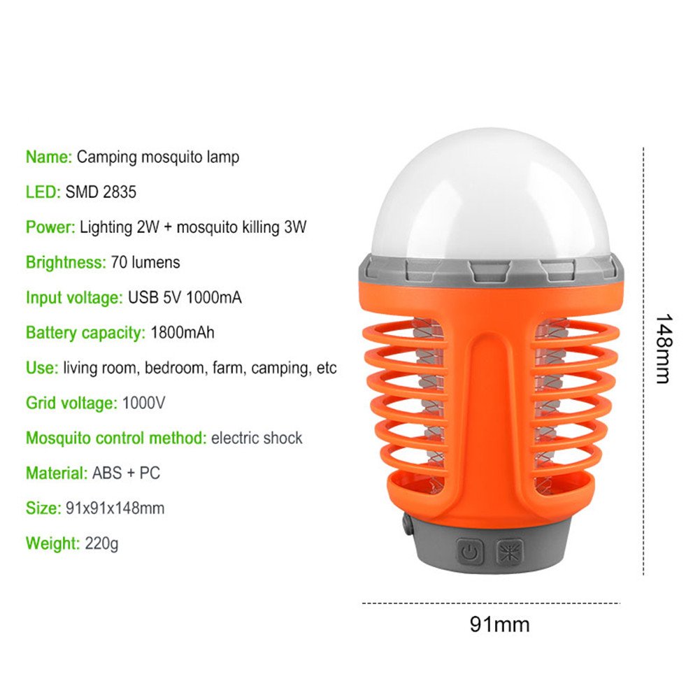 USB charging mosquito killer lamp - Image 6