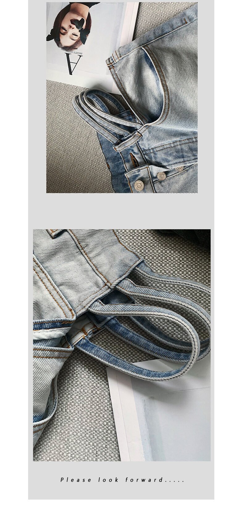Cut-out waist jeans - Image 5