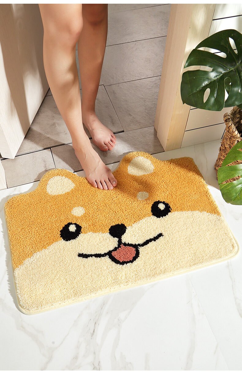 Bathroom anti-slip mat carpet toilet floor mat - Image 3