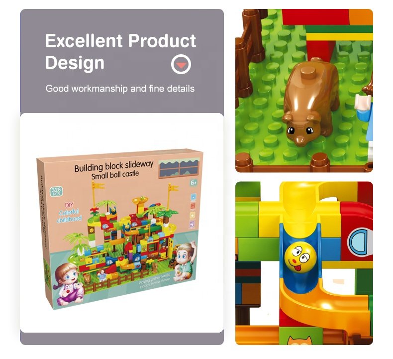 DIY Assembled Track Building Block Toys - Image 4