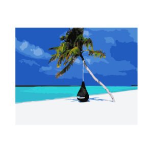 Beach Hammock - DIY Painting By Numbers Kit