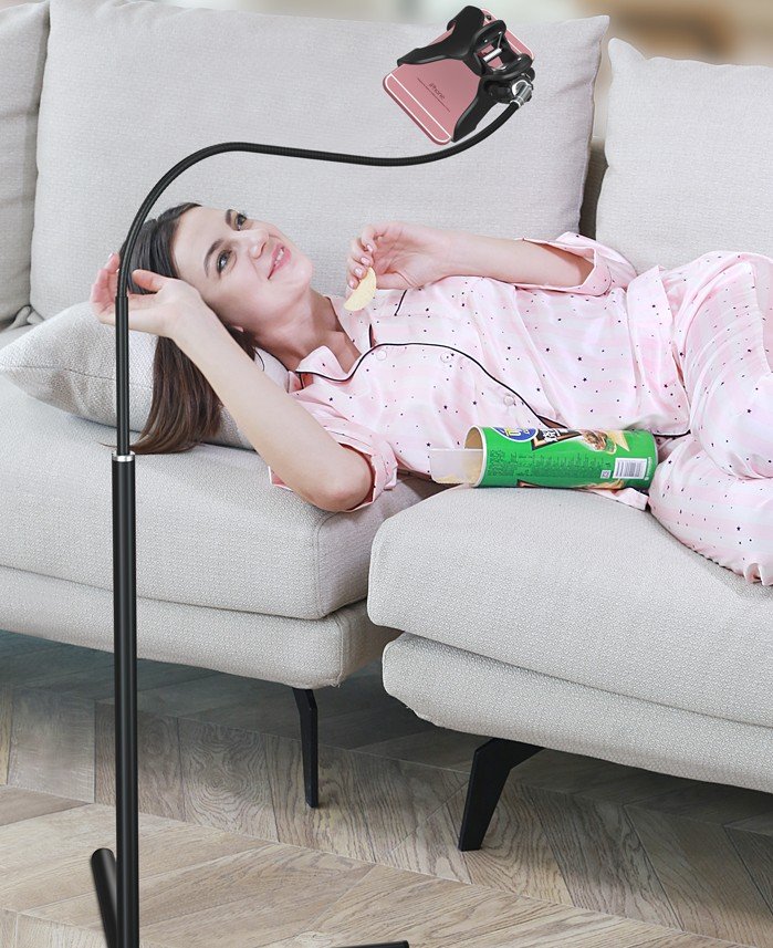 Watch TV bedside phone holder universal clip overshoot support frame - Image 5