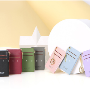 Cute personality Mini slim card cover simple zero wallet
