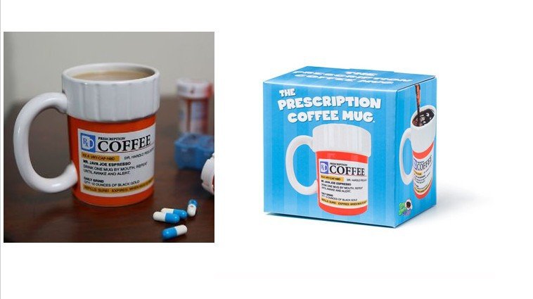 RIGHT MEDICINE CERAMIC COFFEE CUP - Image 5