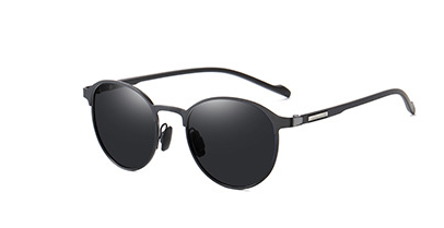 Polarized Metal Sunglasses Glasses Fashion Colorful Half Frame - Image 6