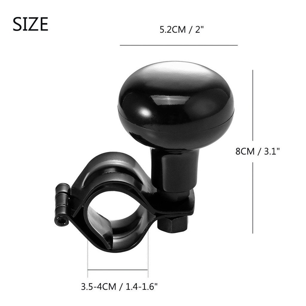 Black steering wheel booster ball booster - Image 5