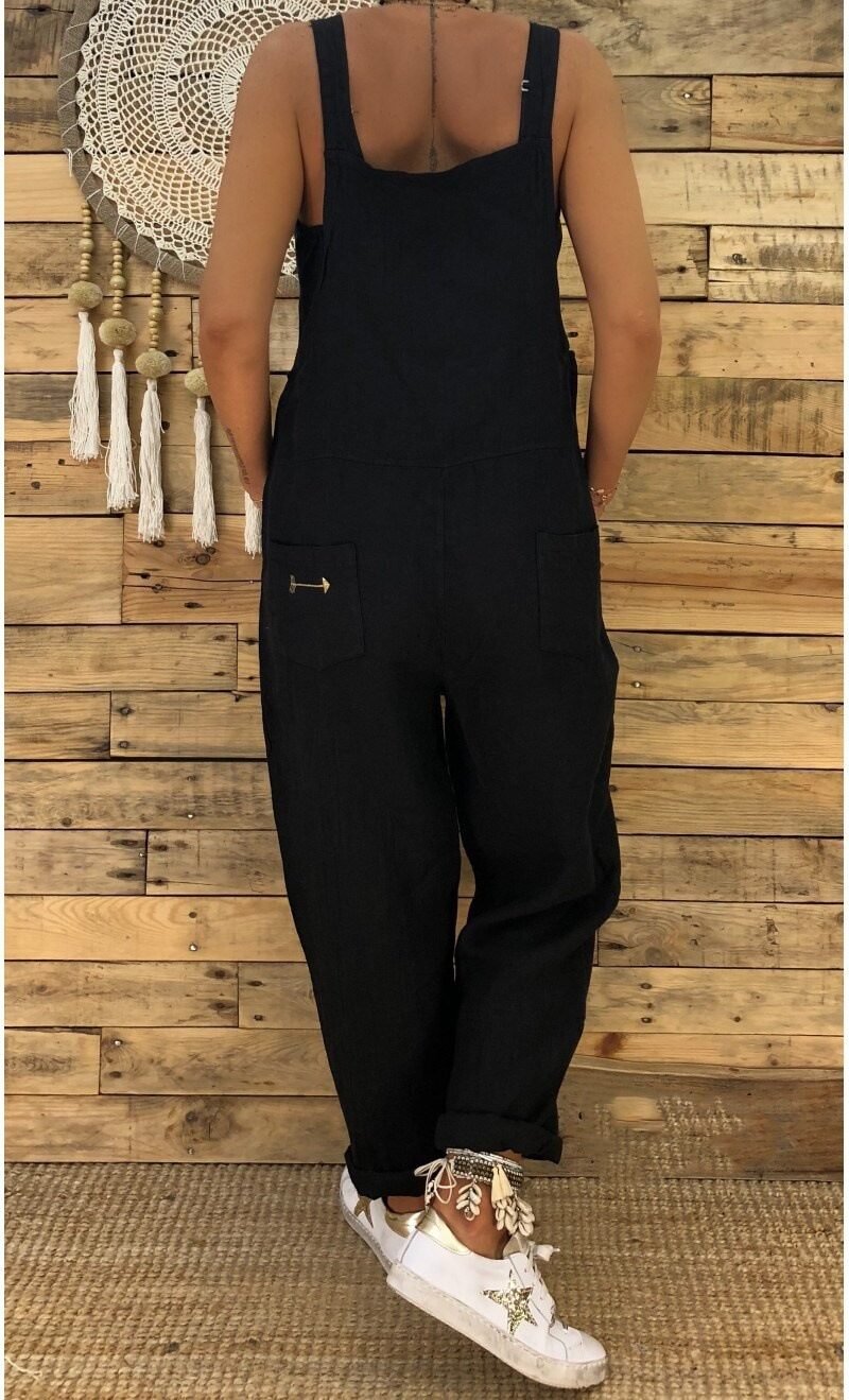Casual Loose Strap Jumpsuit - Image 3