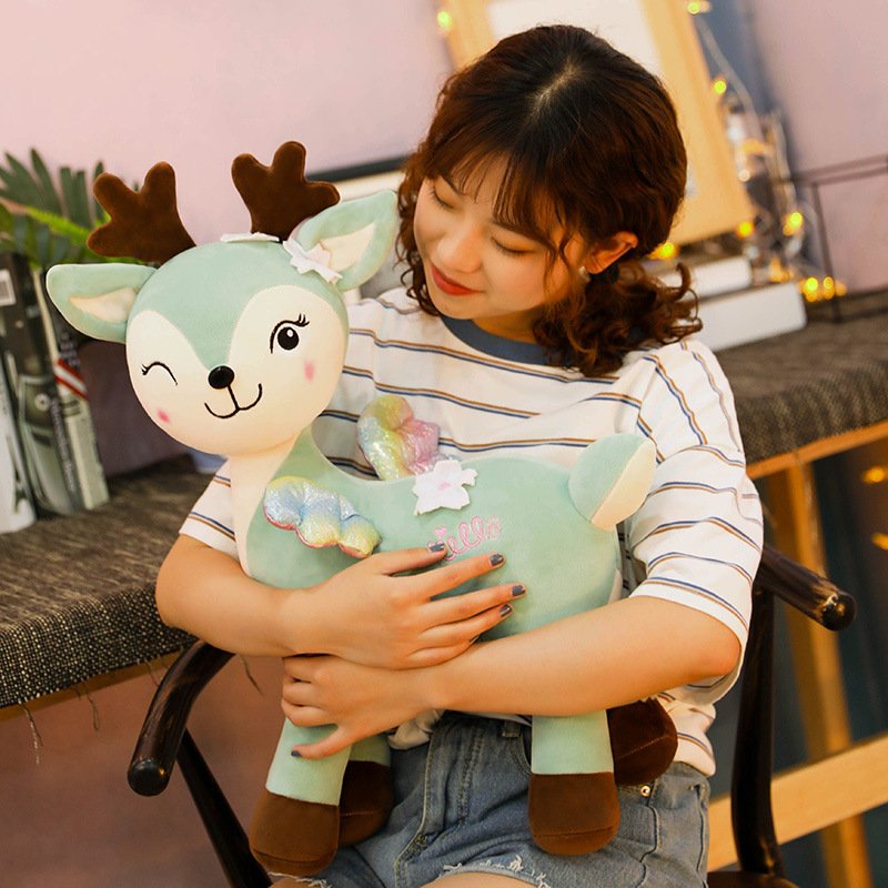 Soft cute dreamy deer plush toy doll - Image 6