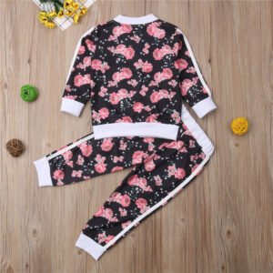 European and American style red blouse