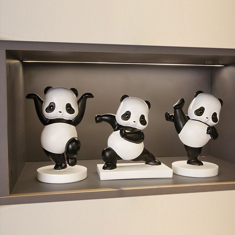 Panda Decoration Home Ornament Living Room - Image 7