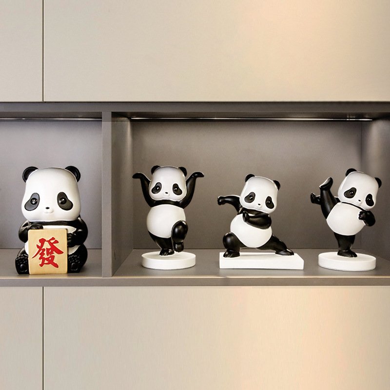 Panda Decoration Home Ornament Living Room - Image 8