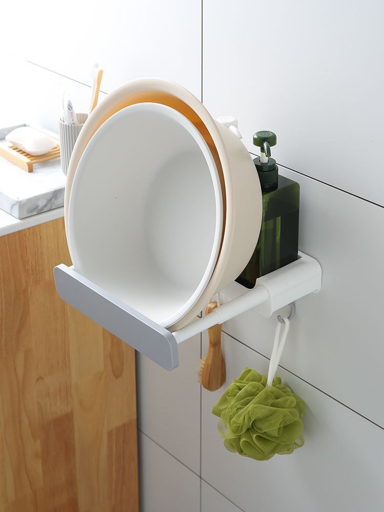 Punch-free washbasin rack storage rack - Image 4
