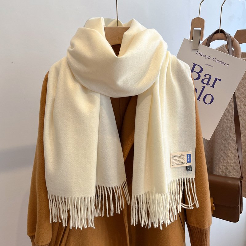 High-end Versatile Shawl Warm Thickened Scarf Dual-purpose - Image 36