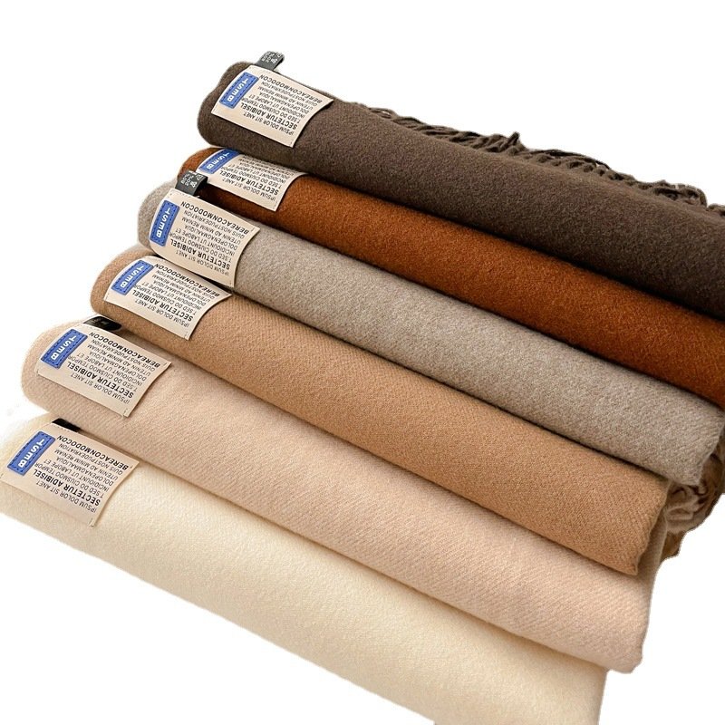 High-end Versatile Shawl Warm Thickened Scarf Dual-purpose - Image 37
