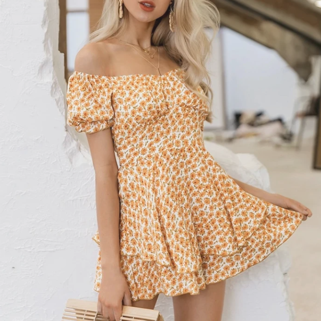 Leopard-print slim temperament dress - Image 9