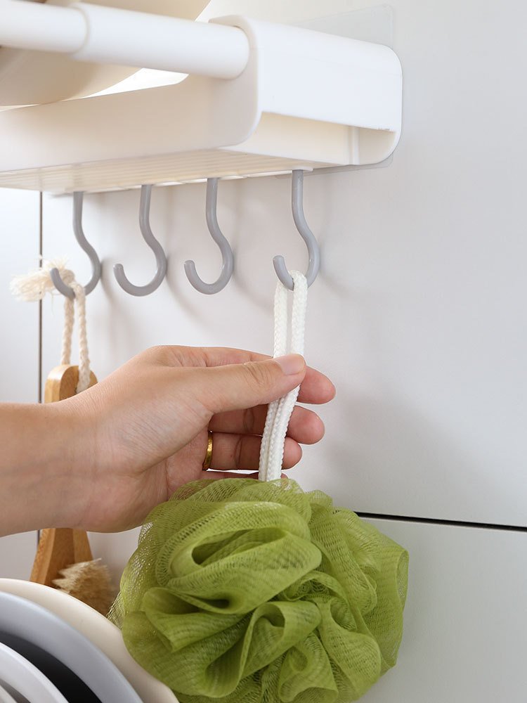 Punch-free washbasin rack storage rack - Image 5
