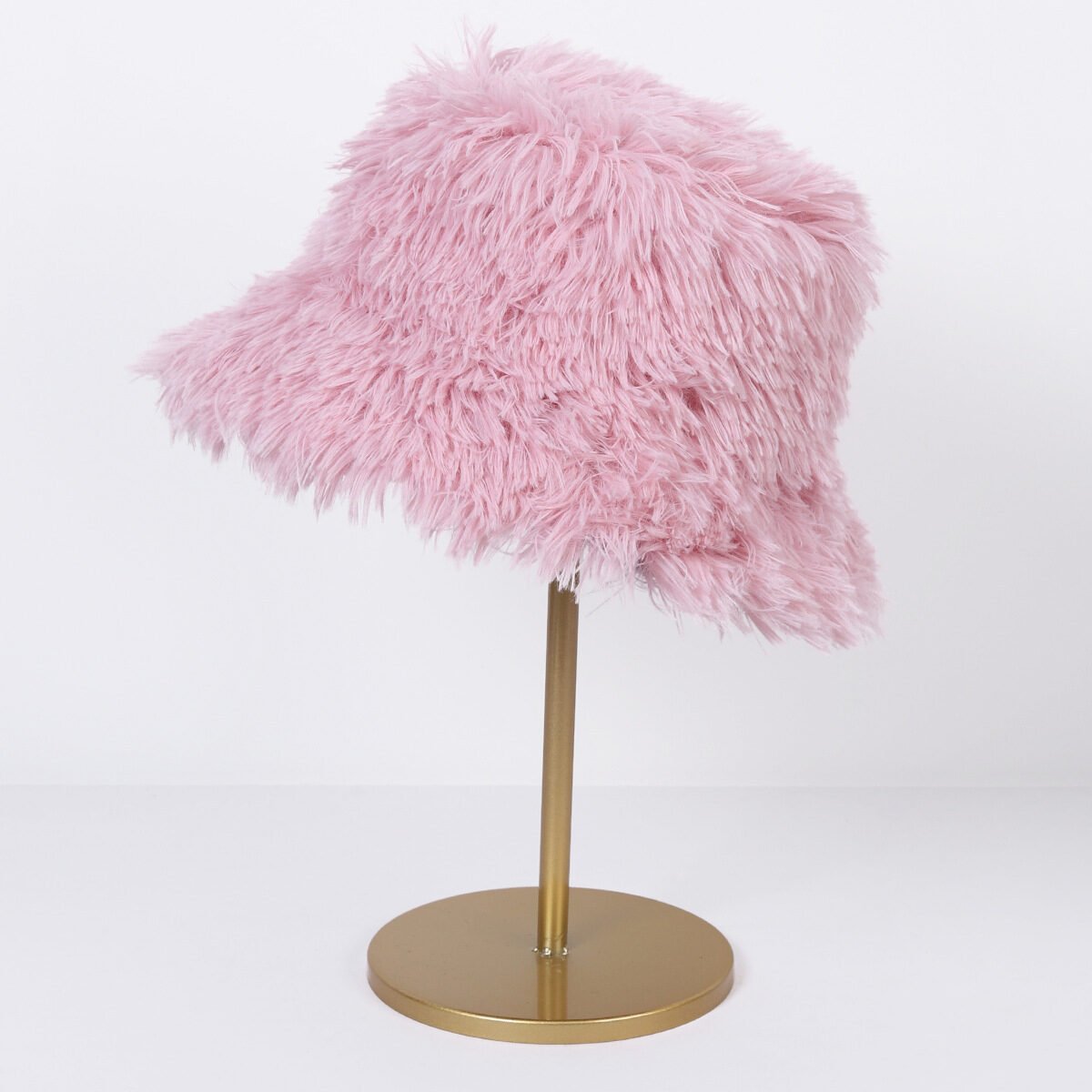 Autumn And Winter Dopamine Long Hair Bucket Hat Warm Ear Protection - Image 11