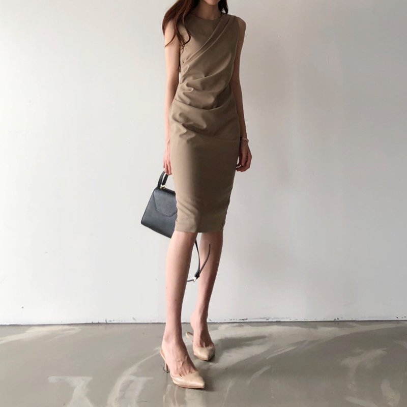 Slim wrap hip dress - Image 2