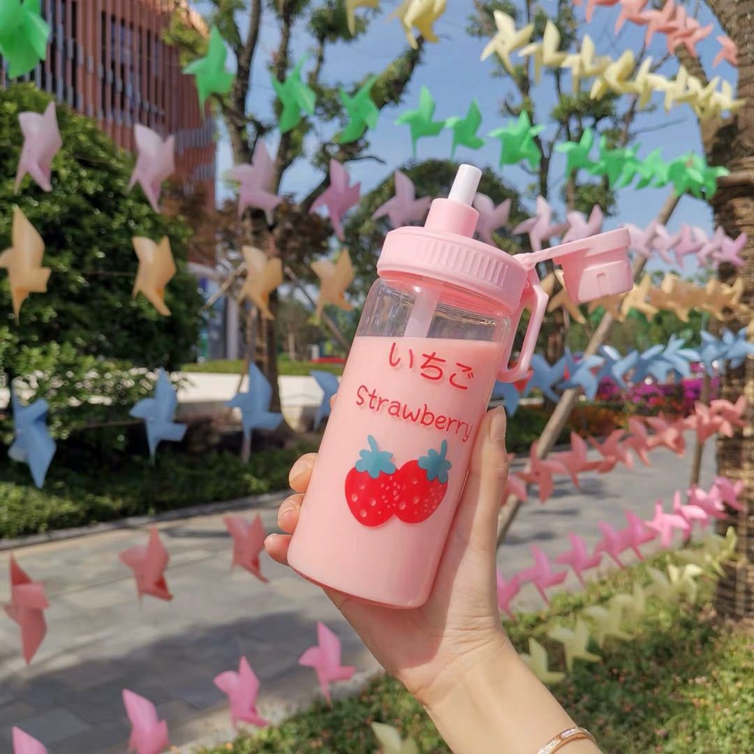 Sweet Fruits 500ml Glass Bottle - Image 2