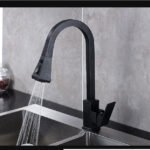 Stretchable Sink Faucet Double Outlet Mode