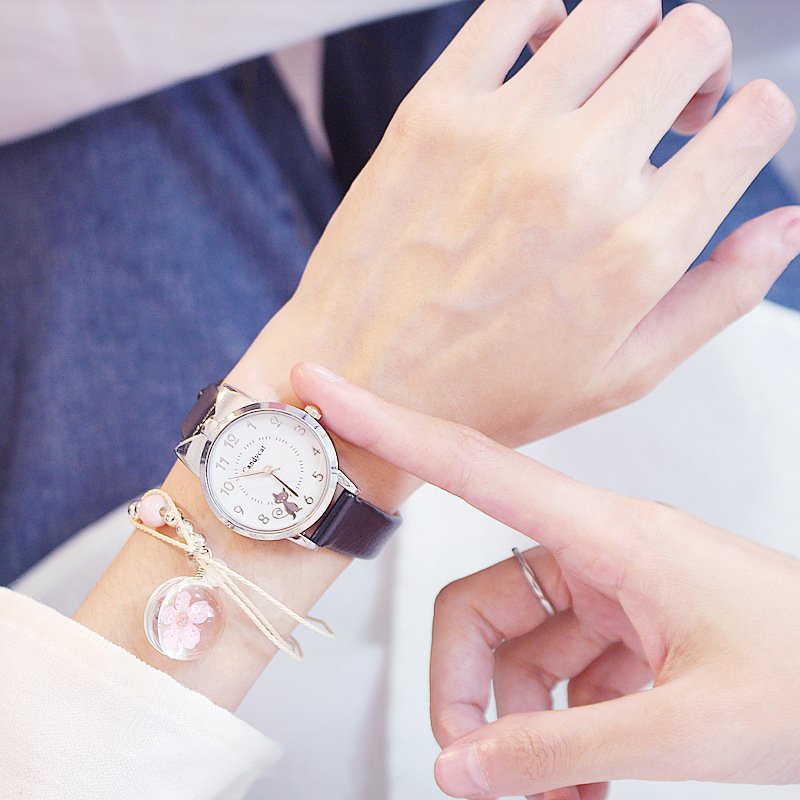Cute Japanese cartoon electronic quartz watch - Image 2
