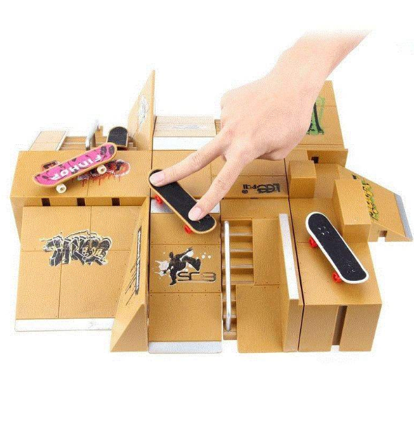 11pcs Skate Park Ramps Parts Sets Kit Ramp - Image 4