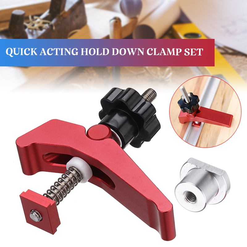 Pure Aluminum Alloy Woodworking Table Block Slide Holder