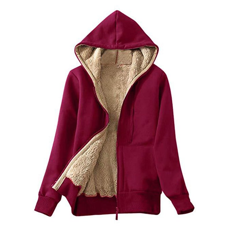 Long-sleeved sweater plush coat - Image 7