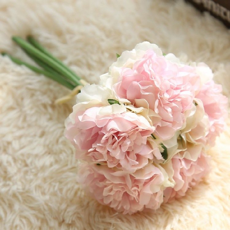 Peony artificial flower - Image 5