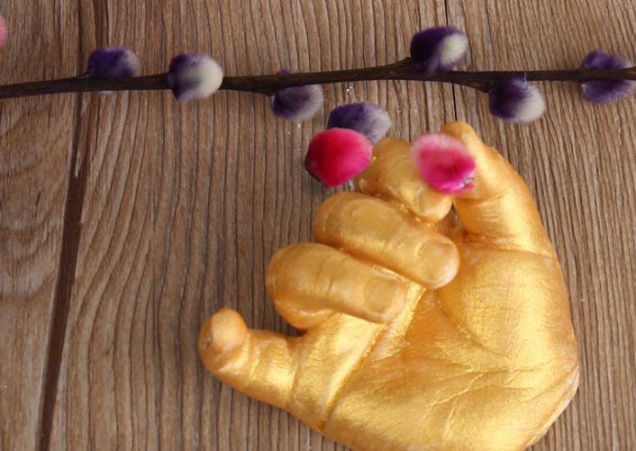 Long powder three-dimensional hand mold - Image 2