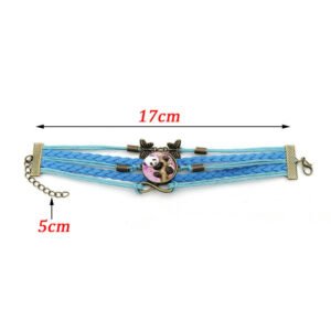 Gemstone Bracelet Butterfly 8-character Hand Strap