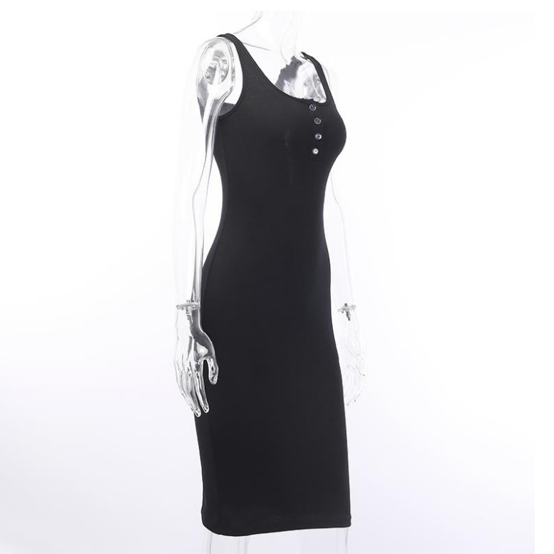 Sling U-neck sexy bag hip dress - Image 5
