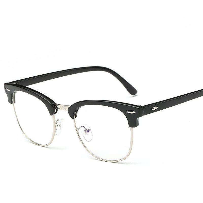 Anti-radiation Computer Metal Chain Trendy Glasses - Image 3