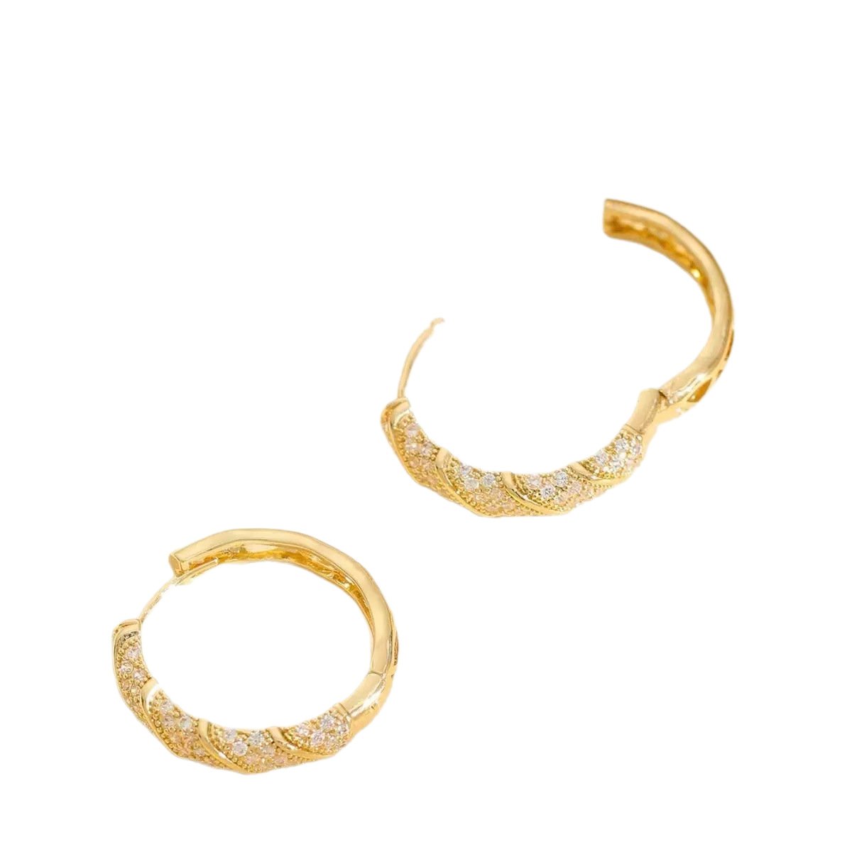 Cross-border Best-selling Full-diamond Earrings For Women - Image 2