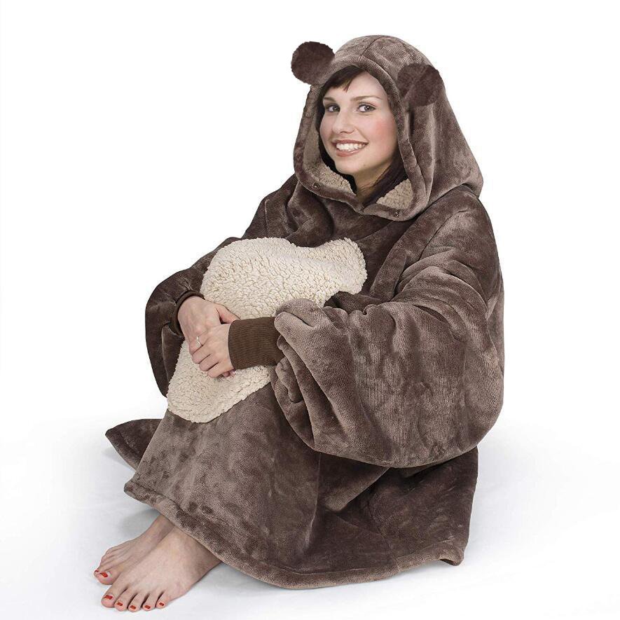Animal cartoon home clothes hooded sweater - Image 7