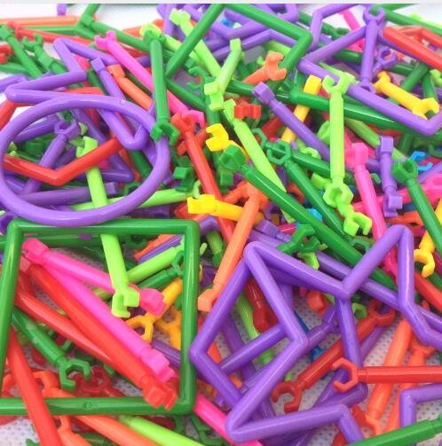 Assembled Building Blocks DIY Smart Stick Plastic Blocks Imagination Creativity Educational Learning Toys - Image 3